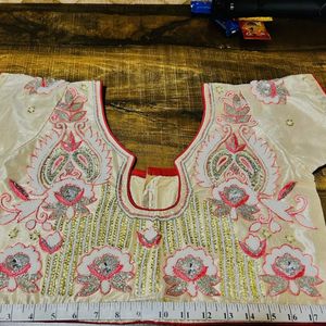 Heavy Bead Work Blouse