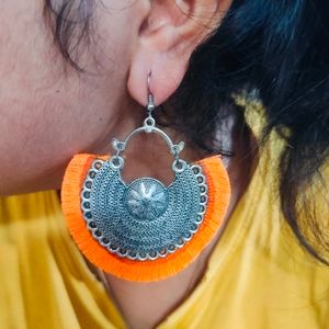 Orange 🧡 oxide Earing 🍂