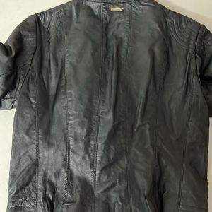 Black Leather Jacket - Like New