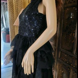 Black Party Wear Gown