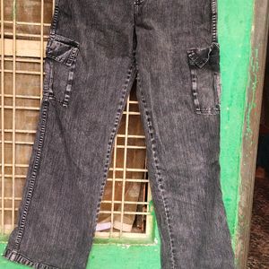 Girls Cargo Jeans