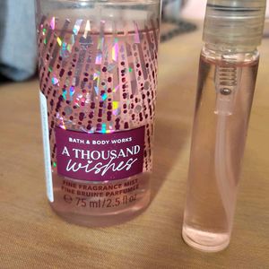 A Thousand Wishes Bath And Body Works 10ml Perfume