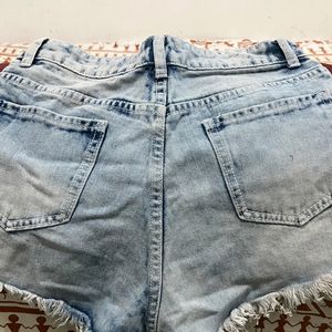 New unused URBANIC Solid Women Denim Shorts