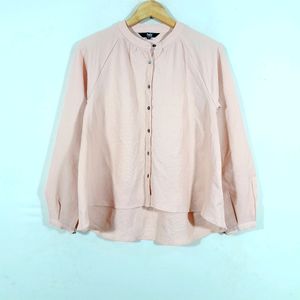 Her Roundneckline Button Down Shirt(Women's)