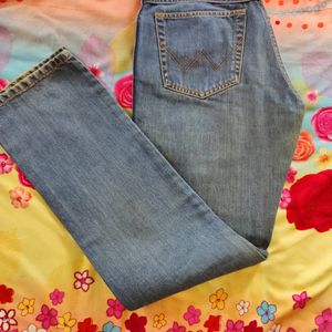 Wrangler Ladies Jeans , Blue Denim 30" Waist