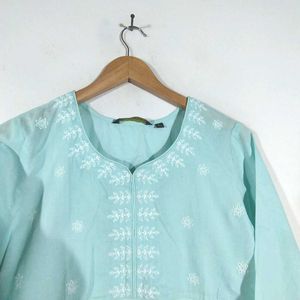 Aqua Blue Kurta (Women's)