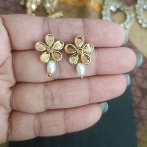 Handmade Kundan Earrings