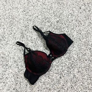 Sale‼️Buy1 Get 1‼️Red-Black Lace Bra ❤️🖤