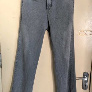 Grey Flare Jeans