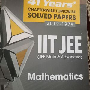 ARIHANT 41Years' SOLVED Papers For Mathematics