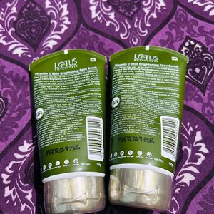 Pack Of 2 Lotus Botanicals Vitamin C Face Scrub