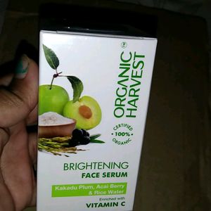 Organic Harvest Brightening Face Serum