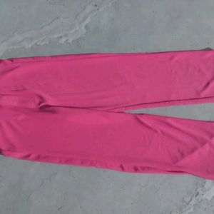 Hot Pink Straight Fit Pants💓