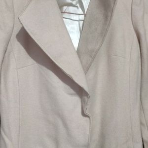 Off White Overcoat For Women