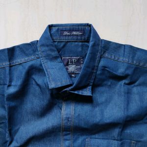 Lp Denim Shirt Full Sleeve