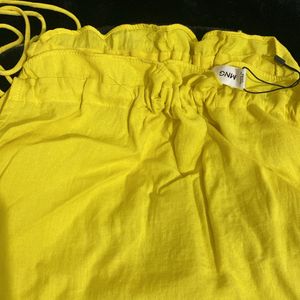 Unused Yellow Mango Top