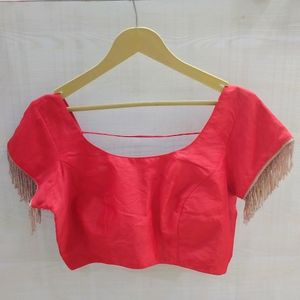 Cherry Red Blouse