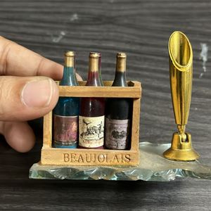 Beaujolais Bottle Pen Stand Miniature