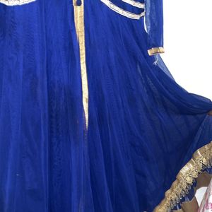 Anarkali Navy Blue Dress🩵