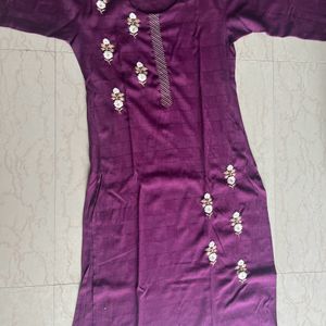 Purple Kurti