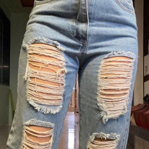 URBANIC FRESH RIPPED DENIM