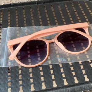 Pink Framed Sunglasses With Dust Bag!