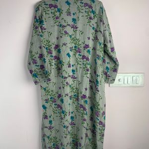 Printed Woolen Kurta