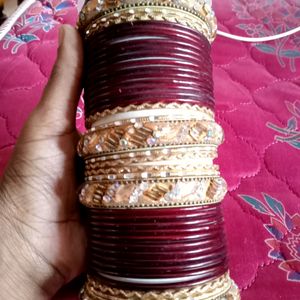 Set of bangles brought for a program once used only