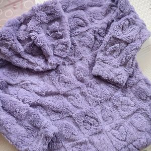 Warm Lavender Fleece Set