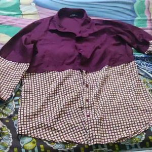 Women Double Coloured Shirt