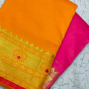 Silk New Saree 2 Piece