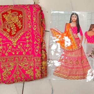 Lehenga Saree Heavy Work For Party Wear