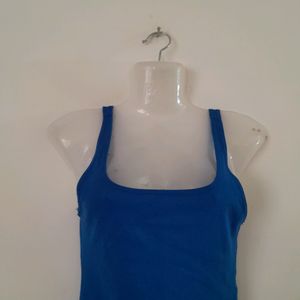 Zara Blue Body Suit /top (Women's)