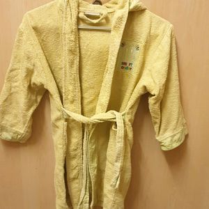 Kids Cotton Hoodie Bathrobe