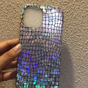 IPhone 12 Pro Max Snake Skin Hologram Phone Case