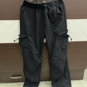 Black Parachute Pants