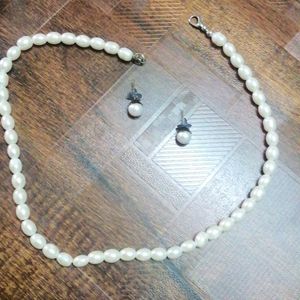 Pearl Necklace Set