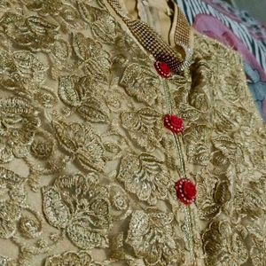 Lehnga With Split Kurti