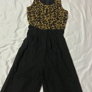 leopard print jumpsuit
