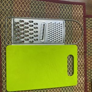 Chopping Board And Grater Combo