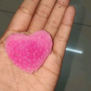 Homemade Scented Heart Candle