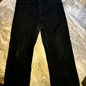 Black Straight Fit Jeans