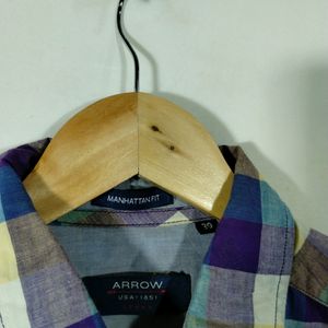 Arrow Multicolour Checks Printed Shirt (Men)