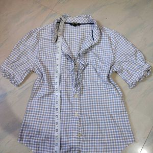 Soft Casual Checked Shirt Size 30-34