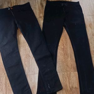 2 Man's Bleck Jeans