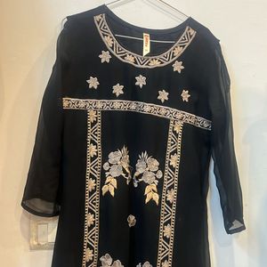 Black Beautiful Anouk Kurti