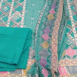 Unstitched Salwar Suit Fabric