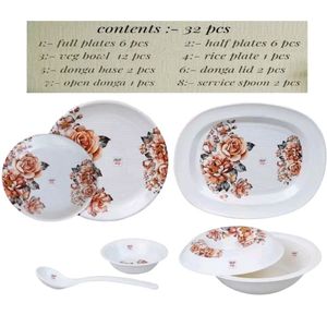 32Pieces Dinner Set