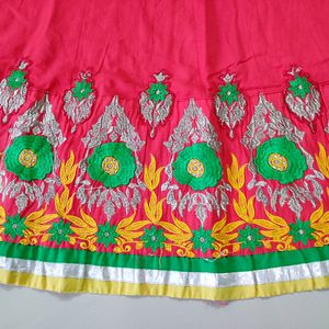 Anarkali Suit With Legging And Dupatta