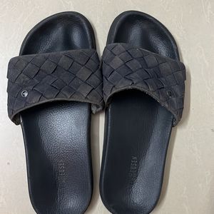 Van Heusen Men Woven Designer Slides